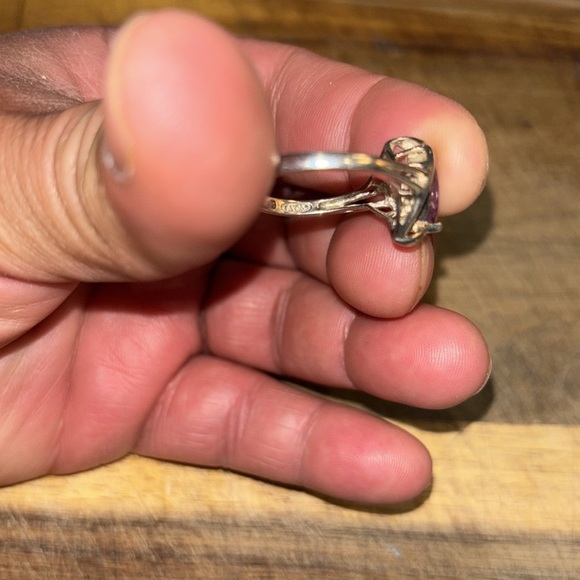 RJ Graziano Avon 925 Sterling Silver Amethyst Ring - Picture 3 of 3